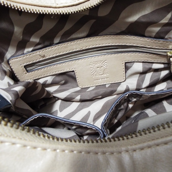 Anne Klein Women's Canvas Handbag Purse - Picture 7 of 8
